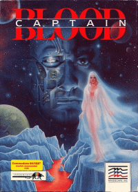 Captain Blood Commodore 64 US box art